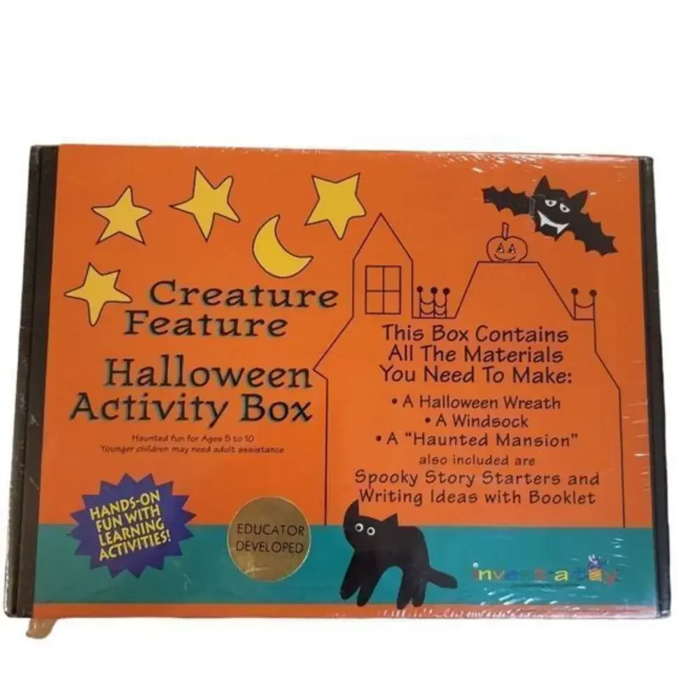 Creature Feature Halloween Activity Box NWT arts‎ and craft